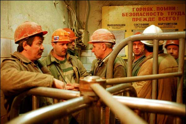 Солигорские шахтёры